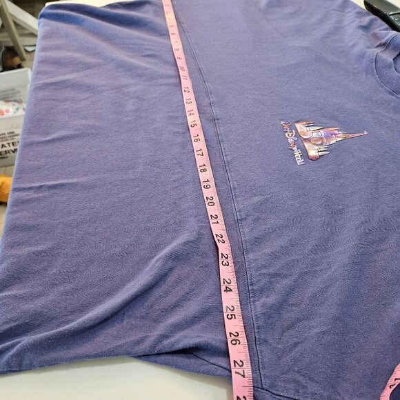 Walt Disney World 50th Anniversary Castle Spirit Jersey XXL Purple Long Sleeve - Picture 8 of 9